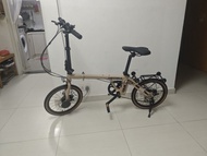 MEGHNA 16吋三摺疊單車