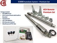 AutoGate E8 E3000 Stainless Steel  Arm Motor Automation System for Swing & Folding Gate - Value / Pr