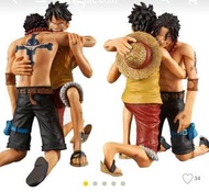 一套海賊王 艾斯 路飛 dramatic showcase luffy ace