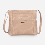 Jovanni Sling Bag Side Bag Khaki Light Brown Women’s Bag Spacious Authentic