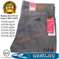 Celana Panjang Pria Bahan KANVAS HUGO GOLD Premium Ukuran 28-44 - Celana panjang KANVAS lembut terba