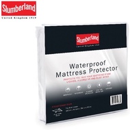 SLUMBERLAND Waterproof Mattress Protector Fitted (All Size Available)