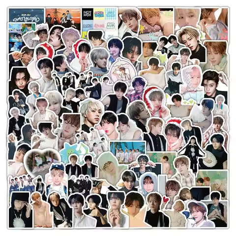 108PCS nct wish pop music group's new album Ode to Love SION RIKU YUSHI luggage, notebook, water cup