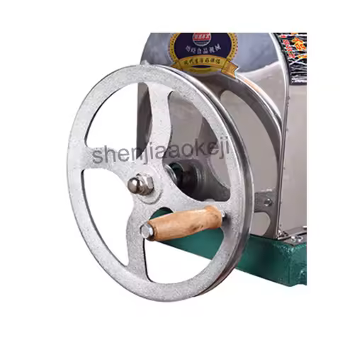 Hand Crank Stainless Steel SugarCane Machine Manual Sugar Cane Juicer 100% Sugar Cane Juice Machine 