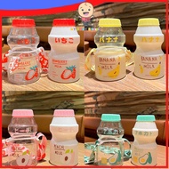 480ml Plastic Water Bottle Cute Yakult Vitagen Water Bottle Portable Outdoor Sports Bottle with Lany