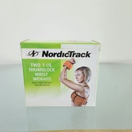 [PRELOVED] NORDICTRACK Wrist Weight Bracelet (2pcs) Hand Weights 1KG