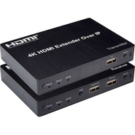 150m HDMI KVM IP Extender Over Cat6 Ethernet Cable 4K Video Transmitter Receiver Support Laptop PC T