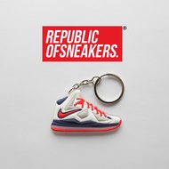 [2D KEYCHAIN] NIKE LEBRON 20 (WHITE,RED,PURLE)
