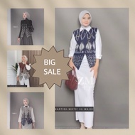 KARTINI WOVEN VEST - WOMEN'S WOVEN OUTER - WOMEN'S ETHNIC WOVEN VEST - WOMEN'S OFFICE VEST Women Ves