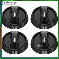 Universal Cooking Knobs Gas Stove Oven for Replacement Burner Kitchen Control 4 Pcs  caislongs