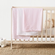 Babyshop Giggles Printed Bamboo Swaddle Wrap - Set Of 3