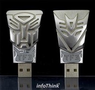 台北nova 實體門市 InfoThink【變形金剛3造型隨身碟Autobot 4GB】博派