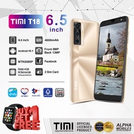 TIMI T18 (4+64GB) โทรศัพท์มือถือ จอใหญ่ 6.5 นิ้ว แบตเตอรี่ 4000mAh กล้อง 13MP | ประกันศูนย์ไทย 8 เดือน
