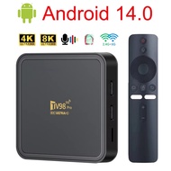 TV98 Pro TV Box Android 14 Allwinner H313 Quad Core 8K 4K HD Media Player 4G 5G Dual WIFI BT5.0 8GB 