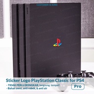 PS Classic Console PLAYSTATION Logo Stickers PS4 FAT Accessories | SLIM SLIM | PRO PRO PRO PRO