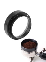 濃縮咖啡粉劑量環鋁製咖啡粉劑量漏斗,具有磁性替換咖啡機配件51/53/58mm