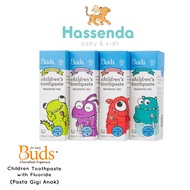 BUDS CHILDREN TOOTHPASTE with FLUORIDE (CHILDREN'S TOOTHPASTE)