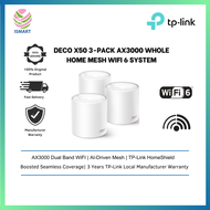 TP-LINK DECO X50 3-PACK AX3000 Whole Home Mesh WIFI 6 System