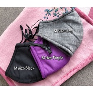 NEFFUL FACE MASK FOR ADULT: Negative Ion Adjustable/ Washable Face Mask 负离子可调/可洗口罩