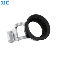 JJC ที่ปิดตา GFX100RF ฟูจิซิลิโคนนิ่มยืดได้อุปกรณ์ป้องกันอายพีชสำหรับช่องมองภาพปิดตาสำหรับกล้อง GFX1