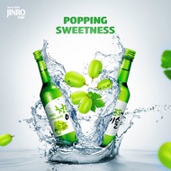 Jinro Green Grape Soju-20 bottles x 360ml x 13% Alc