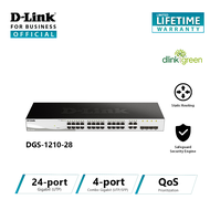 D-Link DGS-1210-28 28-Port Gigabit Smart Managed Switch