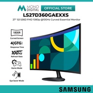 SAMSUNG 27" LS27D360GAEXXS S3 S36D / LS32D390GAEXXS S3 S39GD / LF24T350FHEXXM FHD (1920X1080 @100HZ)
