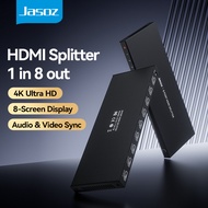 Jasoz HDMI Splitter Switcher 4K 1 Input 4 Output 1x2 1x4 1x8 HD HDMI Splitter Converter HDMI Switch