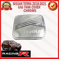 Terra 2018 to 2021 Gas Tank Cover Chrome Garnish ( gastank gtc ) ( Nissan Car Accessories ) 2019 2020 ( Car Accessories )