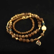 Chinese Ethnic Style Hetian Jade Necklace for Women