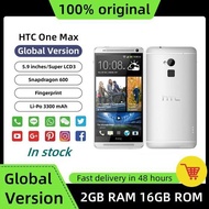 HTC One Max Quad Core 5.9 Inches 2GB RAM 16GB ROM LTE 4G 4.0MP Camera 1080P 3G GPS WIFI Android Smar