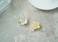 柔嫩小花 - 樹脂花 口罩磁扣 香氛口罩扣 香氛扣