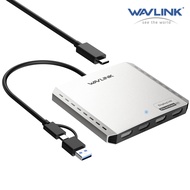 WAVLINK Quad 4K 60Hz Universal Display Adapter - Global Debut with DisplayLink DL7400 4 HDMI Ports w