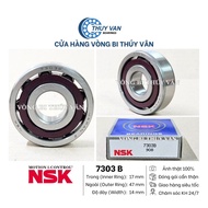 Round ball bearing, high speed single row, optical B, optical copper BM 7303 7304 7305 7306 7307 730