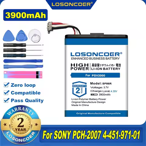 SP86R 3900mAh Battery For Sony Ps vita 2000 psvita2000 PSV 2XXX PSV SP86R PSV2000 PCH-2007 4-451-971