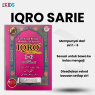 FYKIDS - IQRA SARIE' PINK - Saiz A5 - Lengkap iqra 1-6 - Berwarna Pink - Iqra - Iqro - Iqro'