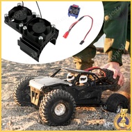 OMG* Twin Motor Cooling Fans For 540 3660 Brushless MotorsWaterproof Heat Sink Design