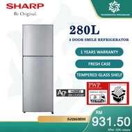 【LOWEST PRICE】SHARP FRIDGE 280L / 320L / 380L/ 410L/ 440L J TECH-INVERTER REFRIGERATOR PETI SEJUK PE