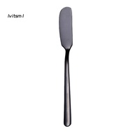 [LV] Rust-proof Kitchen Spatula Easy-to-clean Butter Knife Stainless Steel Butter Spatula Cheese Cutter Bread Jam Cream Spreader Kitchen Gadget Rust-proof Durable for Home Use
