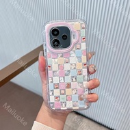เคส Z9 5G IQOO เคส Z9X IQOO Z9เทอร์โบน่ารักลายการ์ตูนขนนกผ้าทูลเคสโทรศัพท์กันกระแทก