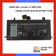 DELL J0PGR Latitude 12 5285 5290 1WND8 X16TW 0X16TW 0FTH6F FTH6F LAPTOP BATTERY