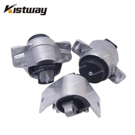 3PCS Transmission Support Bracket Engine Mount Kit For Jaguar XE X760 XF60 XF90 2015- 2.0T T4N3784 T
