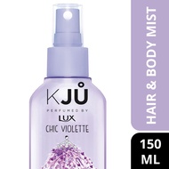 KJU by Lux Chic Violette Glorifying Fragrance Mist for Hair & Body 150ml