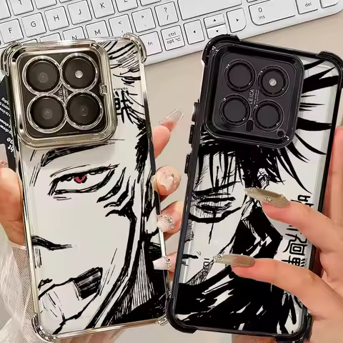 Jujutsu Anime Kaisen For Xiaomi Redmi A5 A7 15C POCO F8 F7 X8 X7 M7 Note 15 14 Mi 15T Ultra Pro Max 