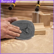 2 Pcs Steel Wool Roll Cleaning Wire ing Fabric Mesh Coarse for Glass Marble Tool Wood