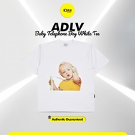 Adlv Baby Telephone Boy White Tee 100% Authentic