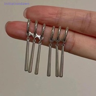 [Initiationdawn] 1Pair One Piece Zoro Anime Earrings Women Men Cosplay Earrings Piercing Jewelry Fas