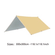 3x6m 3x5m 4x3m 3x3m tent tarpaulin survival sunshade awning outdoor backpacking waterproof camping a