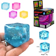 NeeDoh Nice Ice Baby Sensory Squishy Toy Stress Relief Fidget Cube for Kids and Adults Soft Squeeze 
