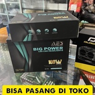 Led Aes Super Light 65W & BIG Power 100W H4 H7 H9 H11 Hb3 Hb4 Hir2